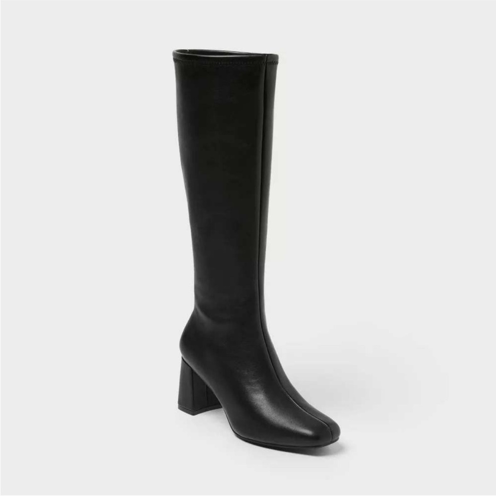 Women's Yara Boots with Memory Foam Insole - A New Day Black new